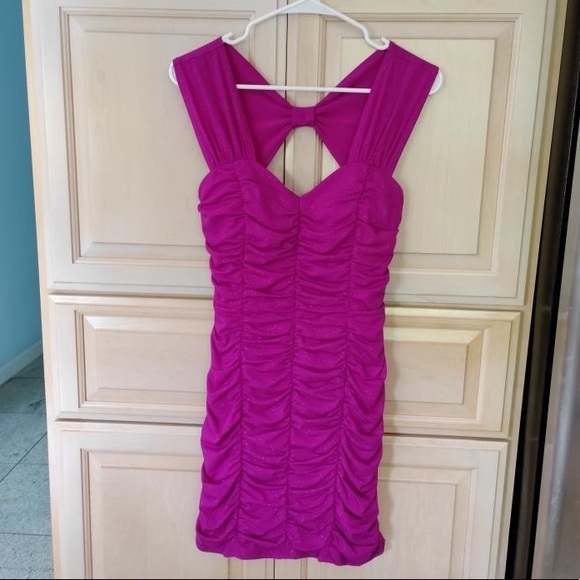 Roberta Bridal Dresses & Skirts - [LIKE 🆕] Roberta: Magenta Dress w/ Bow Back